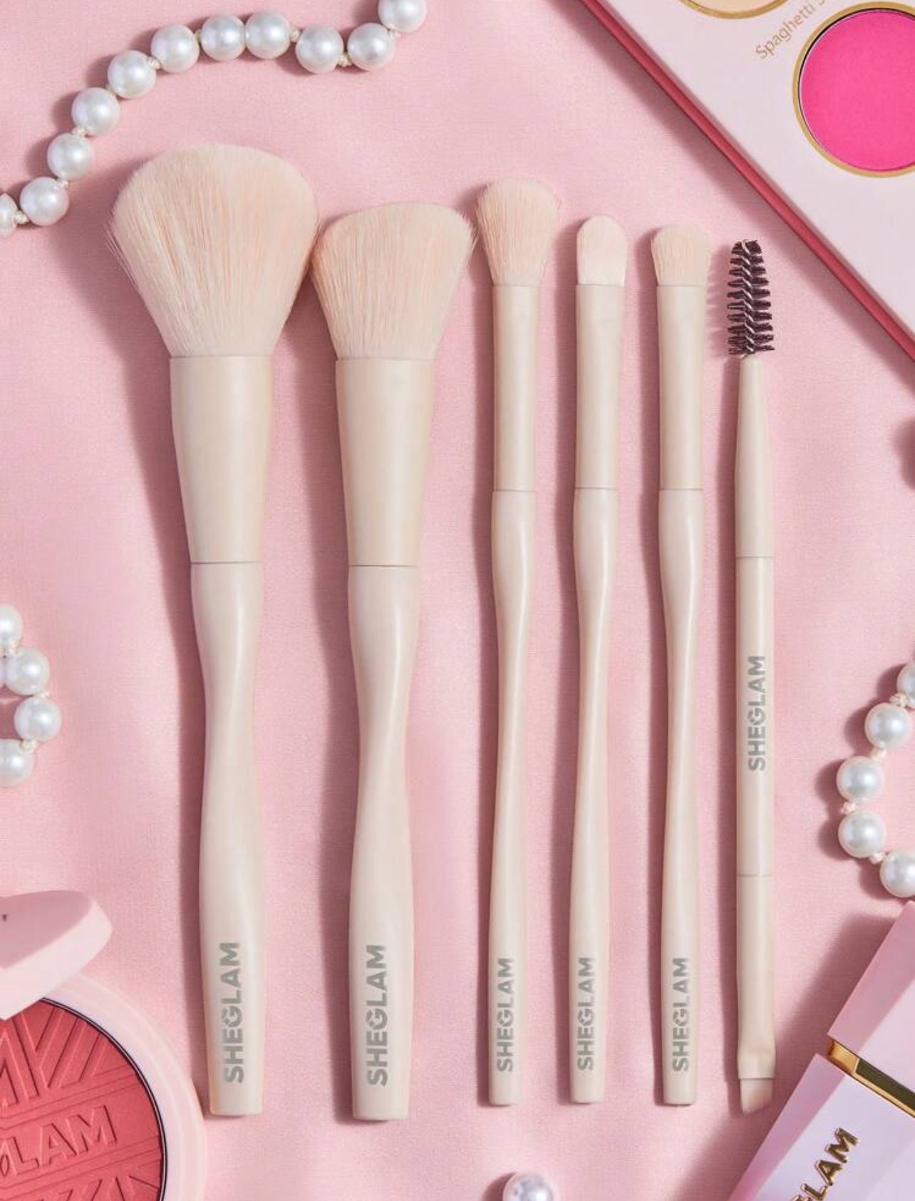 SHEGLAM 8-Piece Professional Makeup Brush Set – Soft, Travel-Friendly Beauty Tools - MK4039