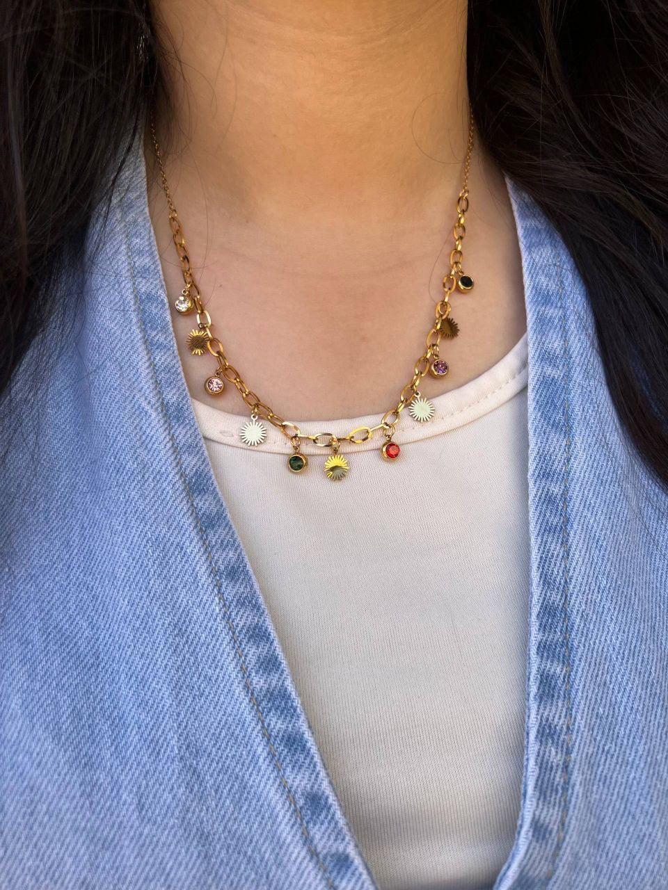 Cute Moon Necklace – Pure 316 Stainless Steel S1