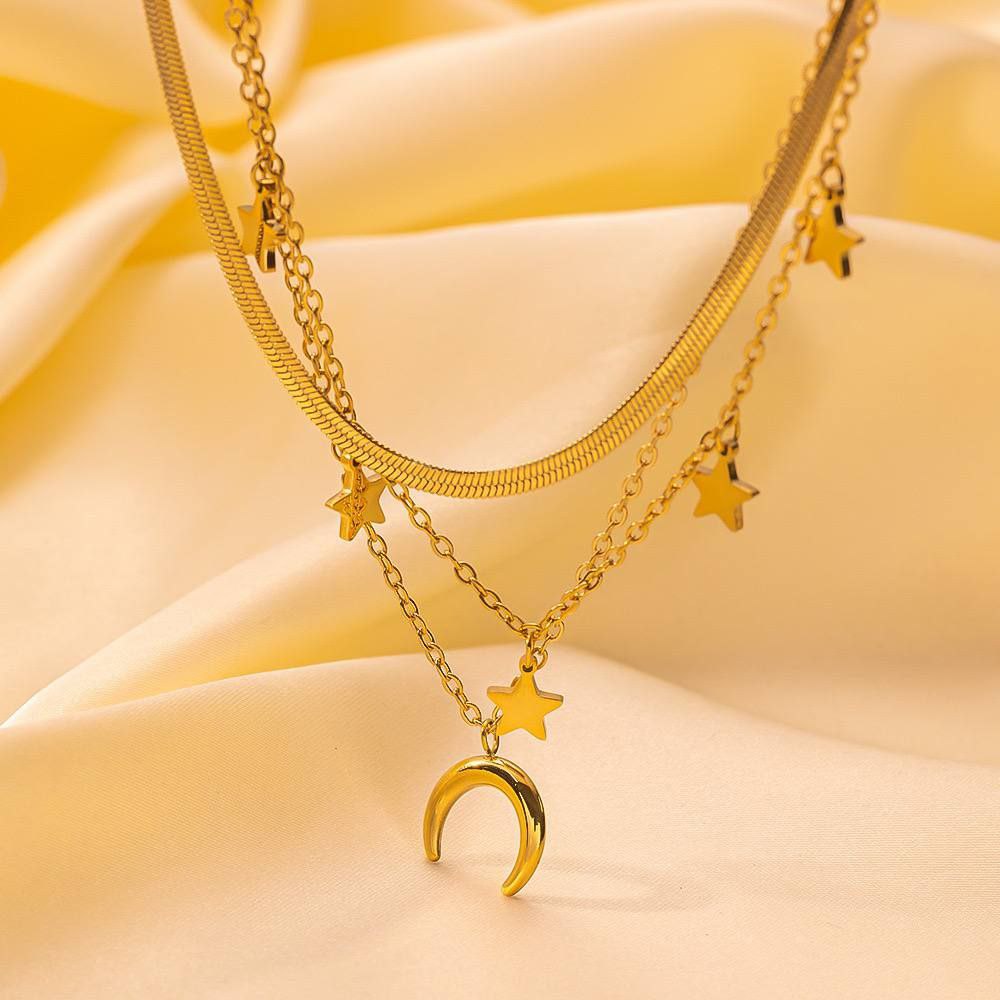 Triple Layer Necklace – Pure 316 Stainless Steel S1