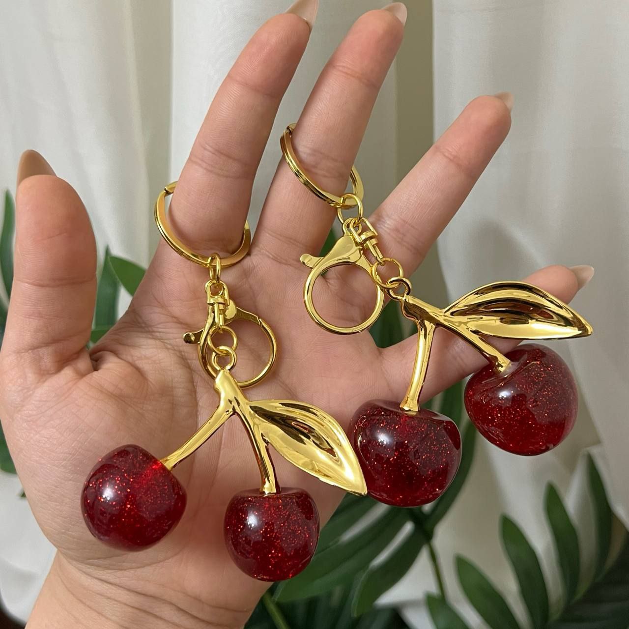 Elegant Cherries Pendant S1