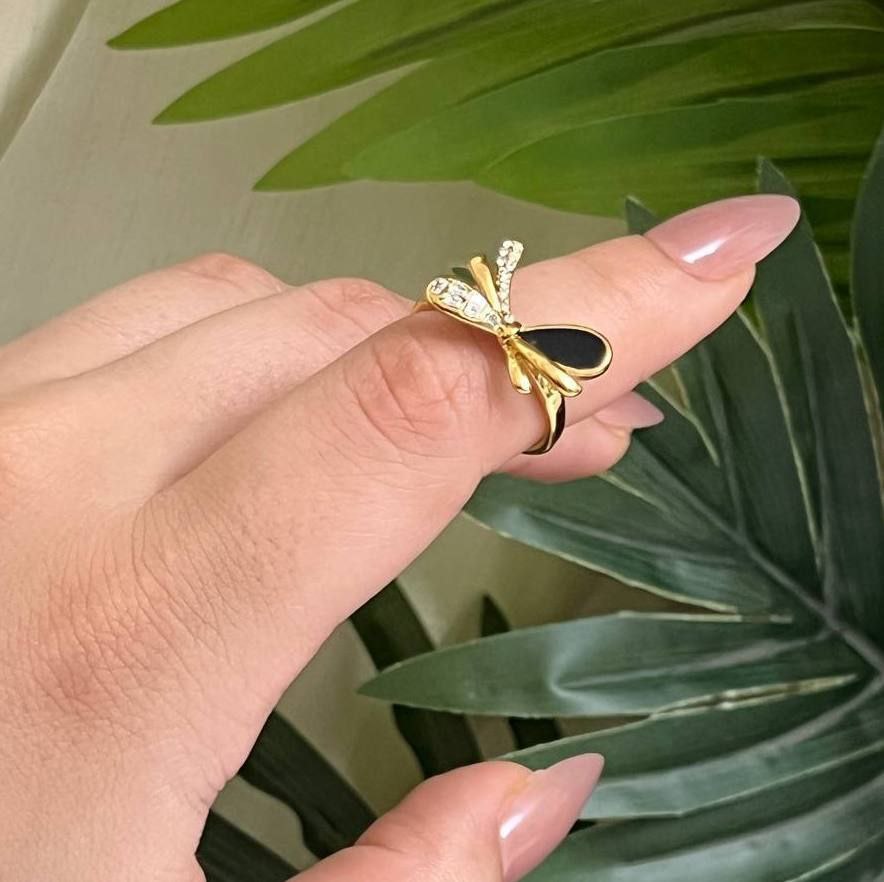 Pure 316 Stainless Steel Ring – Heavy Quality, Real Gold Plated S1