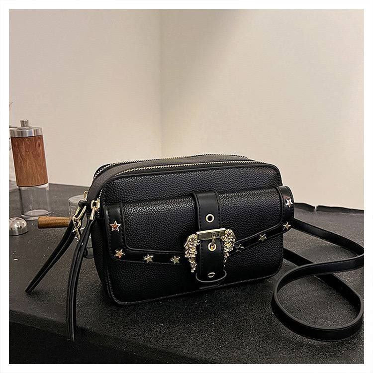 VERSACE Box Crossbody Bag – Imported Leather – Made in Italy S1 Code : 1278