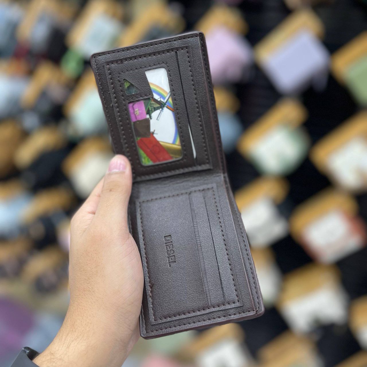 DIESEL Men’s Leather Wallet – Premium Quality S1 code:Mk