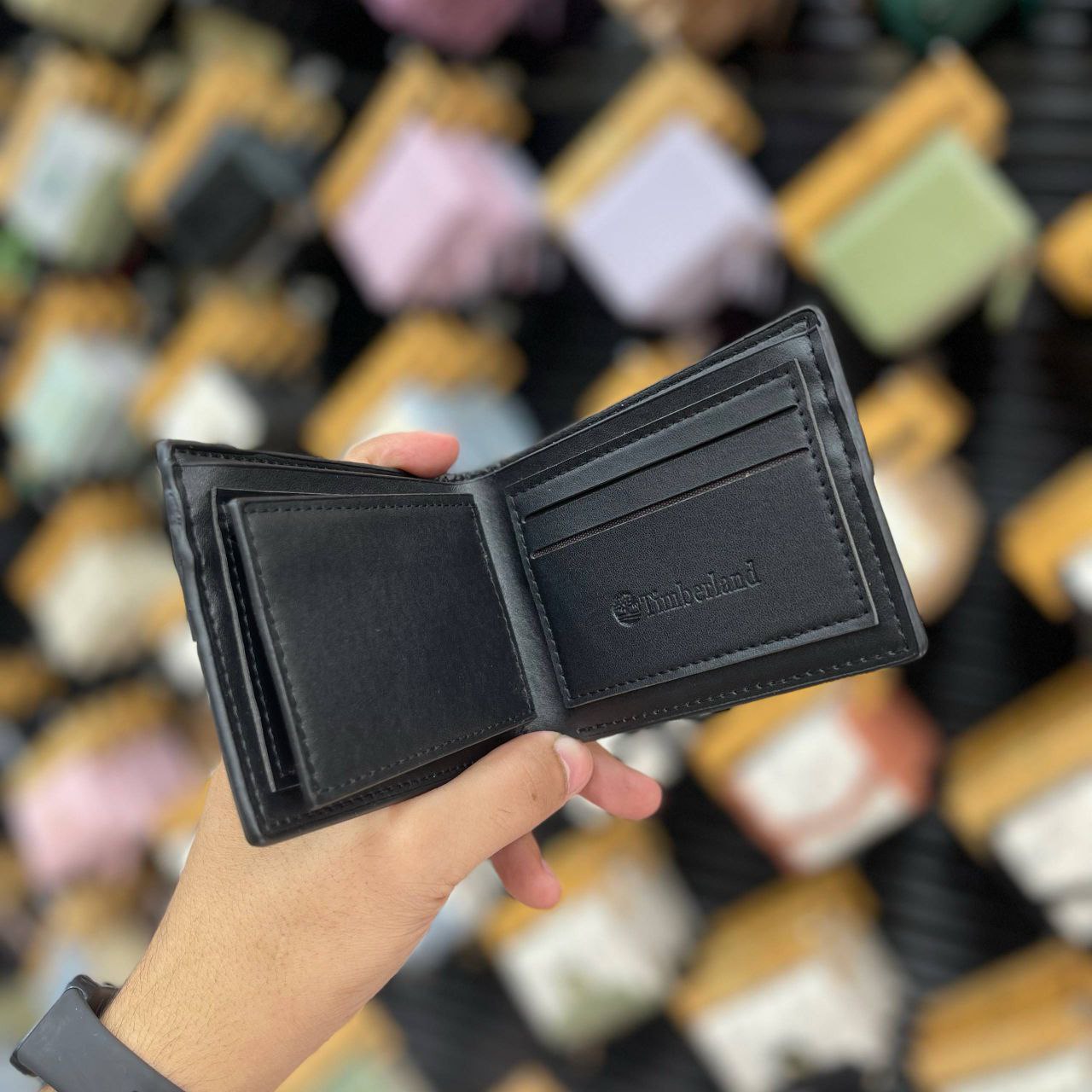 Timberland Men’s Leather Wallet – Premium Quality S1