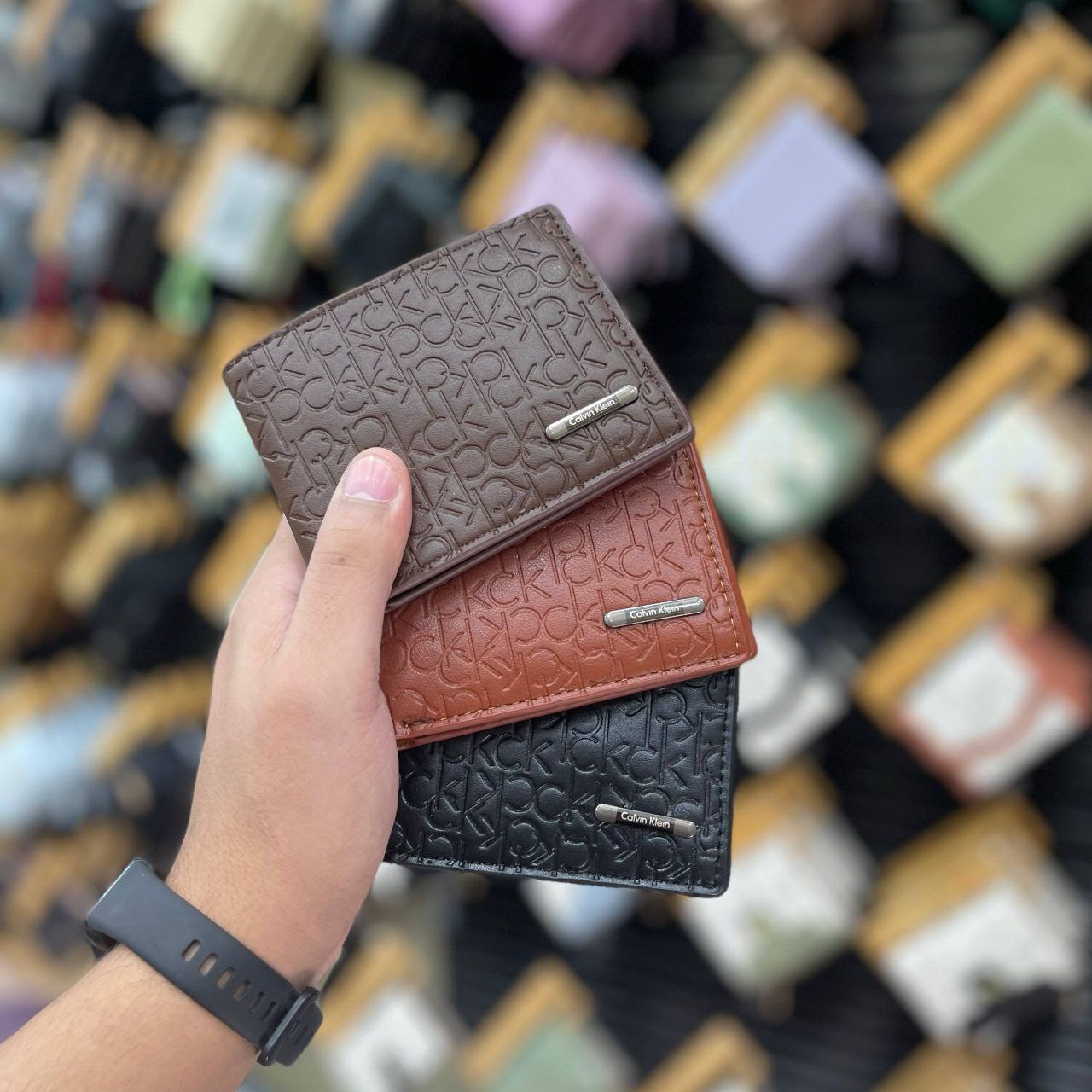 Calvin Klein Men’s Leather Wallet – Premium Quality S1 code:Mk