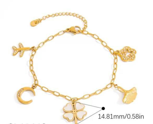 Pure Stainless Steel Necklace & Bracelet Set – 316L S1