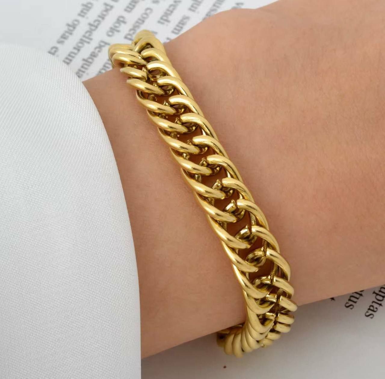 Grommet 316L Pure Stainless Steel Bracelet S1