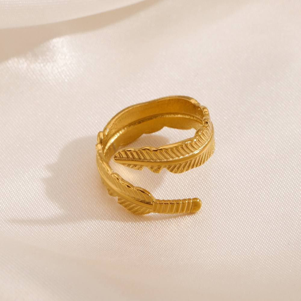 Free-Size 316L Pure Stainless Steel Ring S1