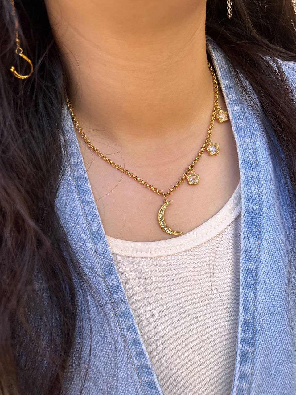 Delicate Pure Stainless Steel Necklace S1