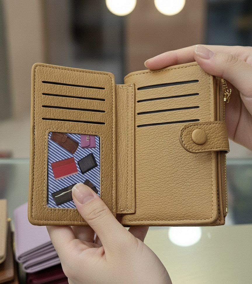 Premium Leather Medium Wallet S1 code : R126