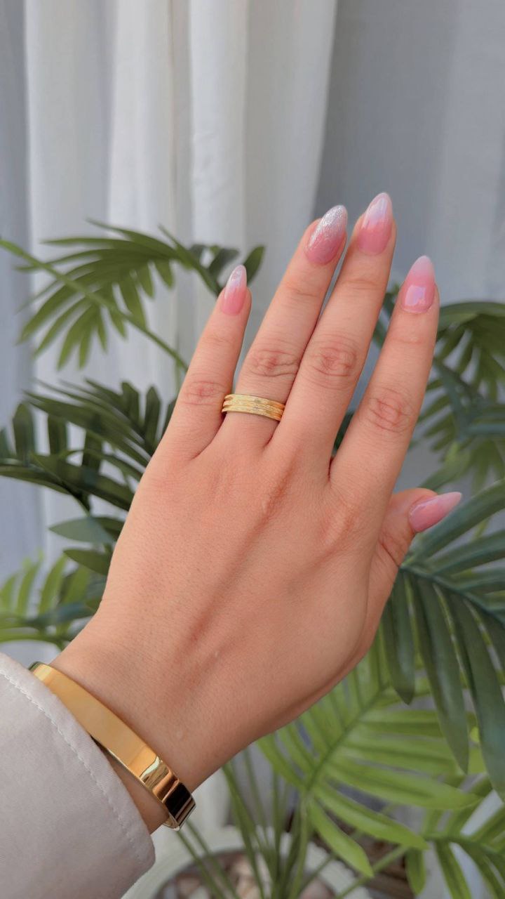 Gold Copy Stainless Steel Ring S1