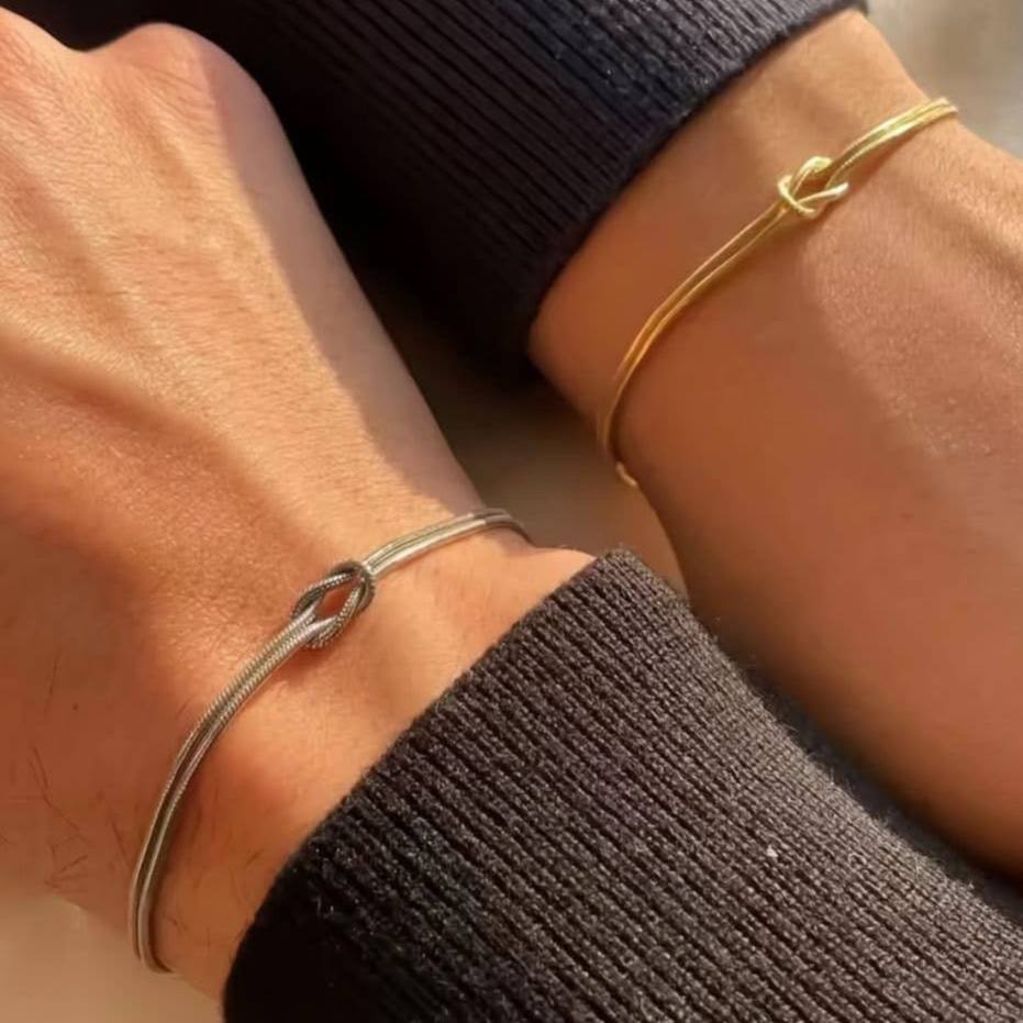 Pure 316 Stainless Steel Cable Bracelet Duo S1