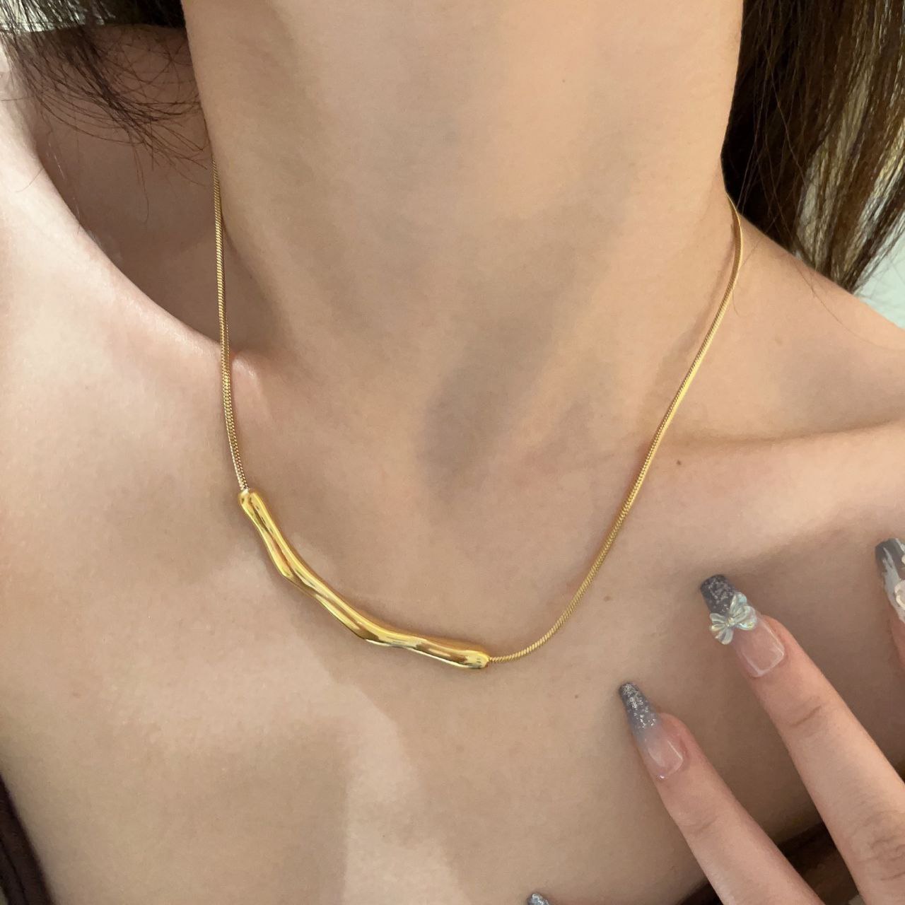 Pure Stainless Steel Necklace 316 S2