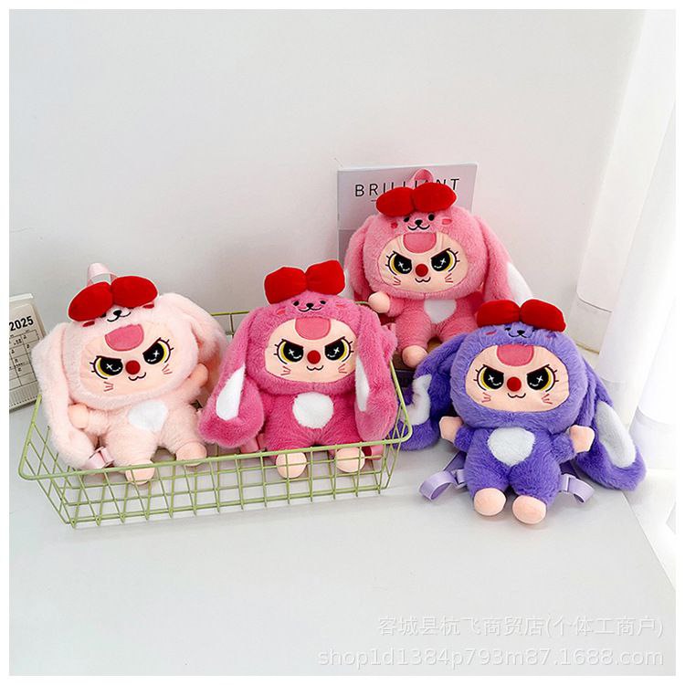 Labubu Kids Fur Crossbody & Backpack – Code 3-127 S1