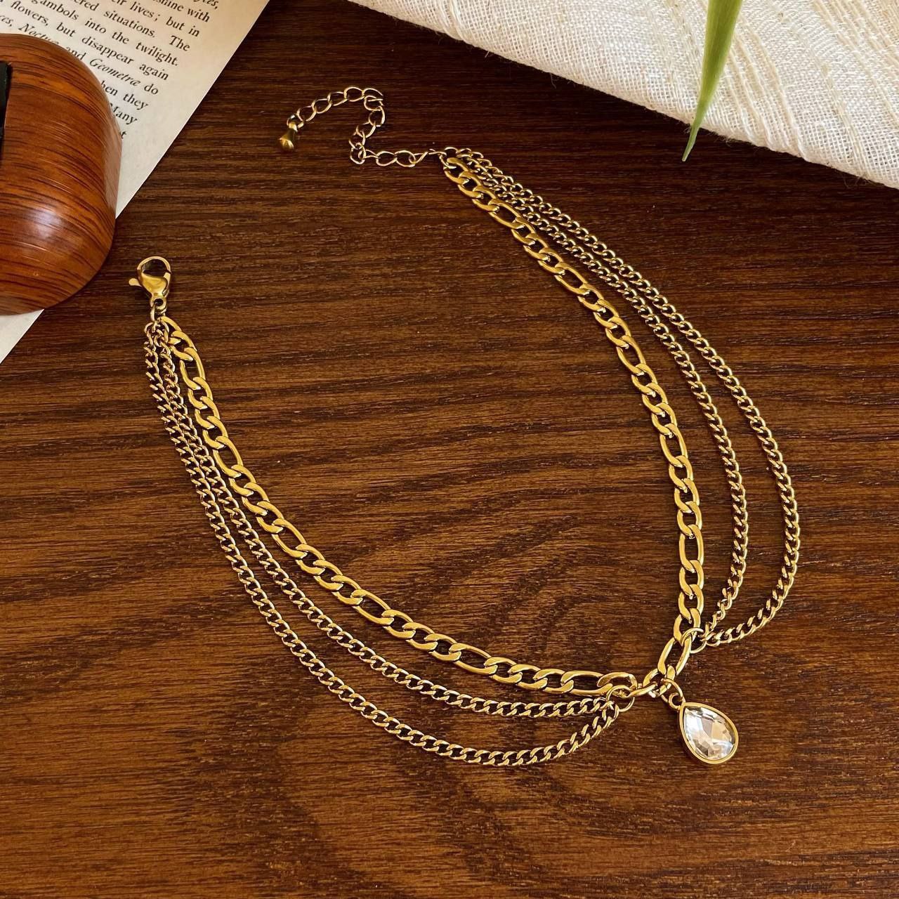 Pure Stainless Steel Anklet 316 S1