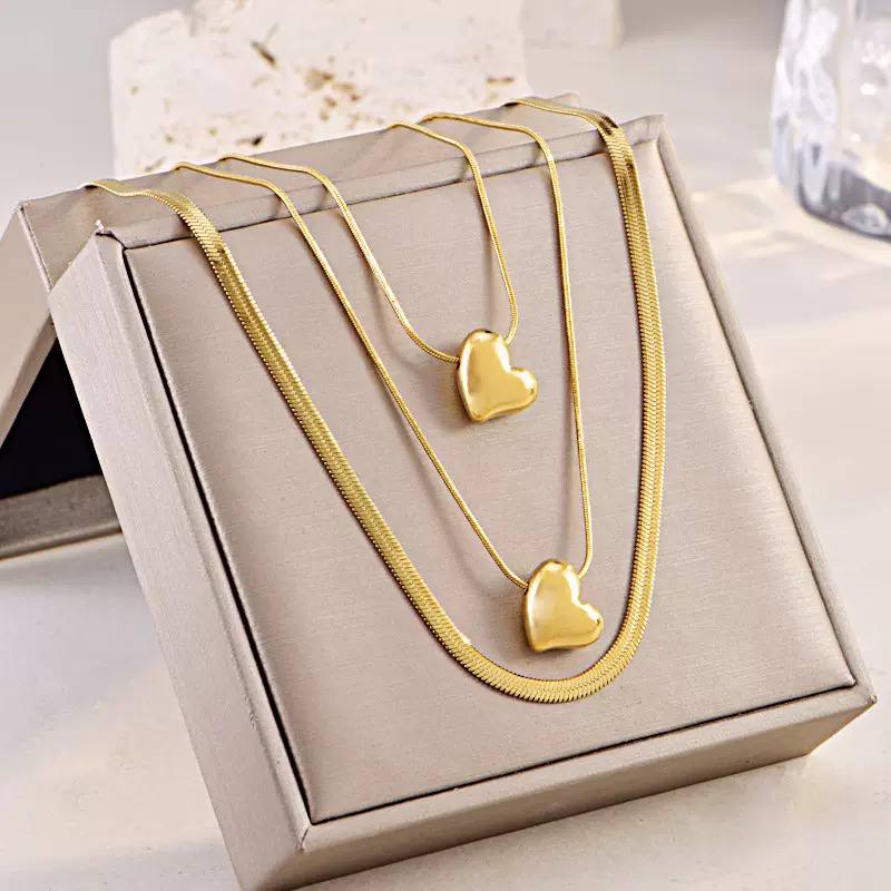 Triple Layer Necklace – Pure 316 Stainless Steel S1