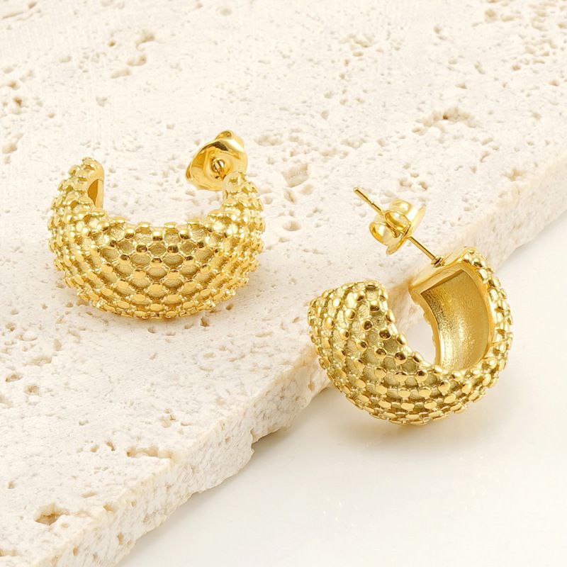 Hoop Earring Pure Stainless Steel 316 S2