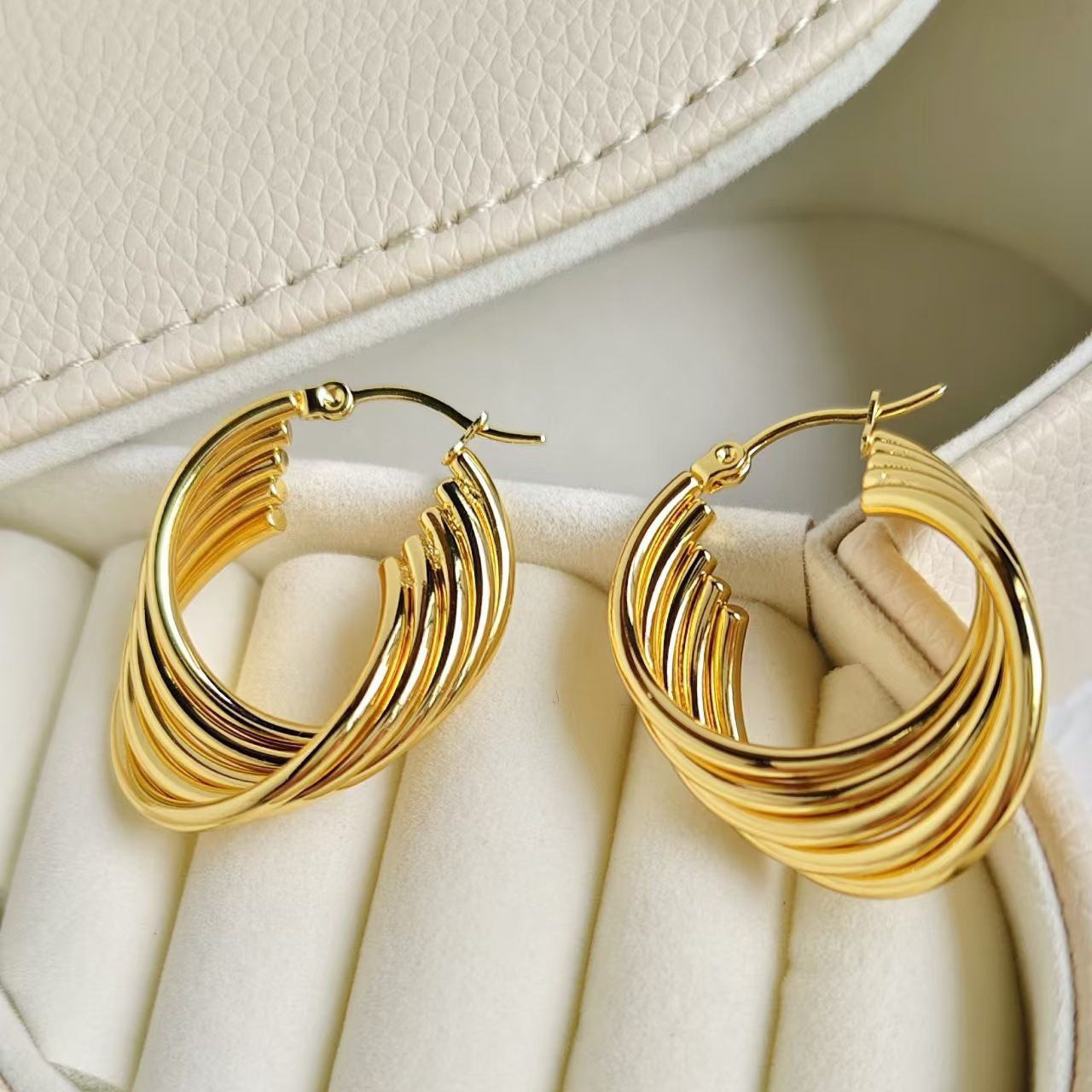 Hoop Earring Pure Stainless Steel 316 S2