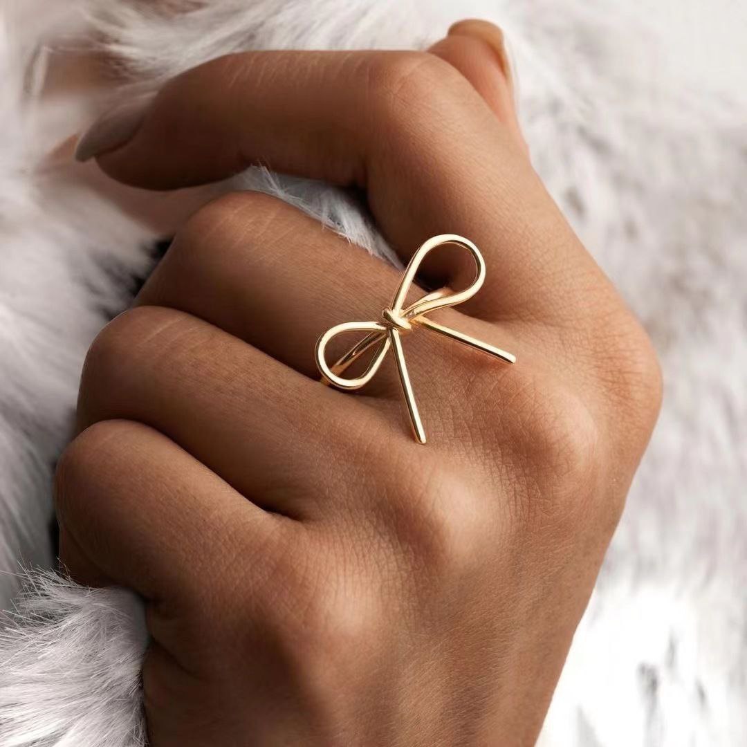 Pure 316 Stainless Steel Bow Ring S2