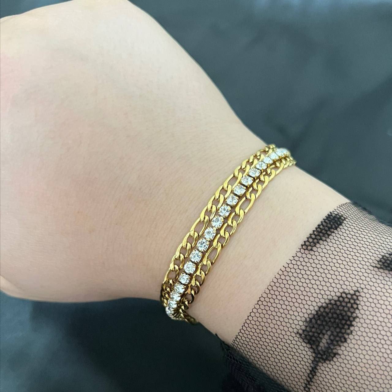 Pure 316 Stainless Steel Triple-Row Bracelet S1