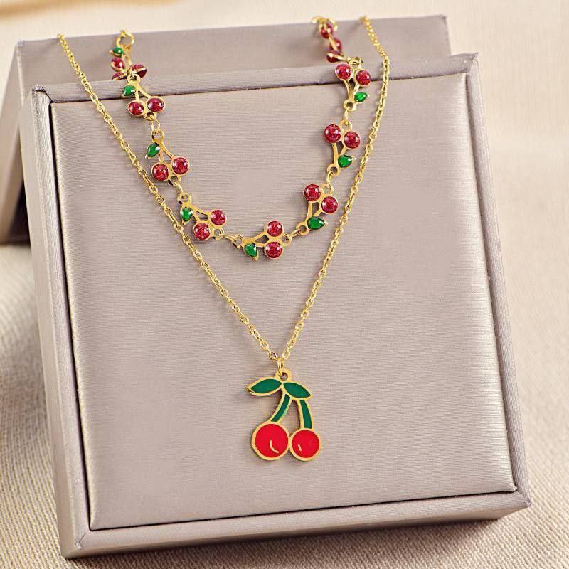 Double Layer Necklace – Pure 316 Stainless Steel S1