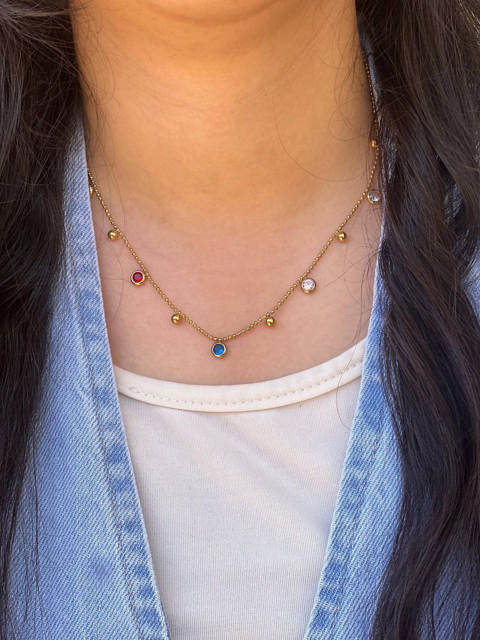 Simple Sparkle Necklace – Pure 316 Stainless Steel S1