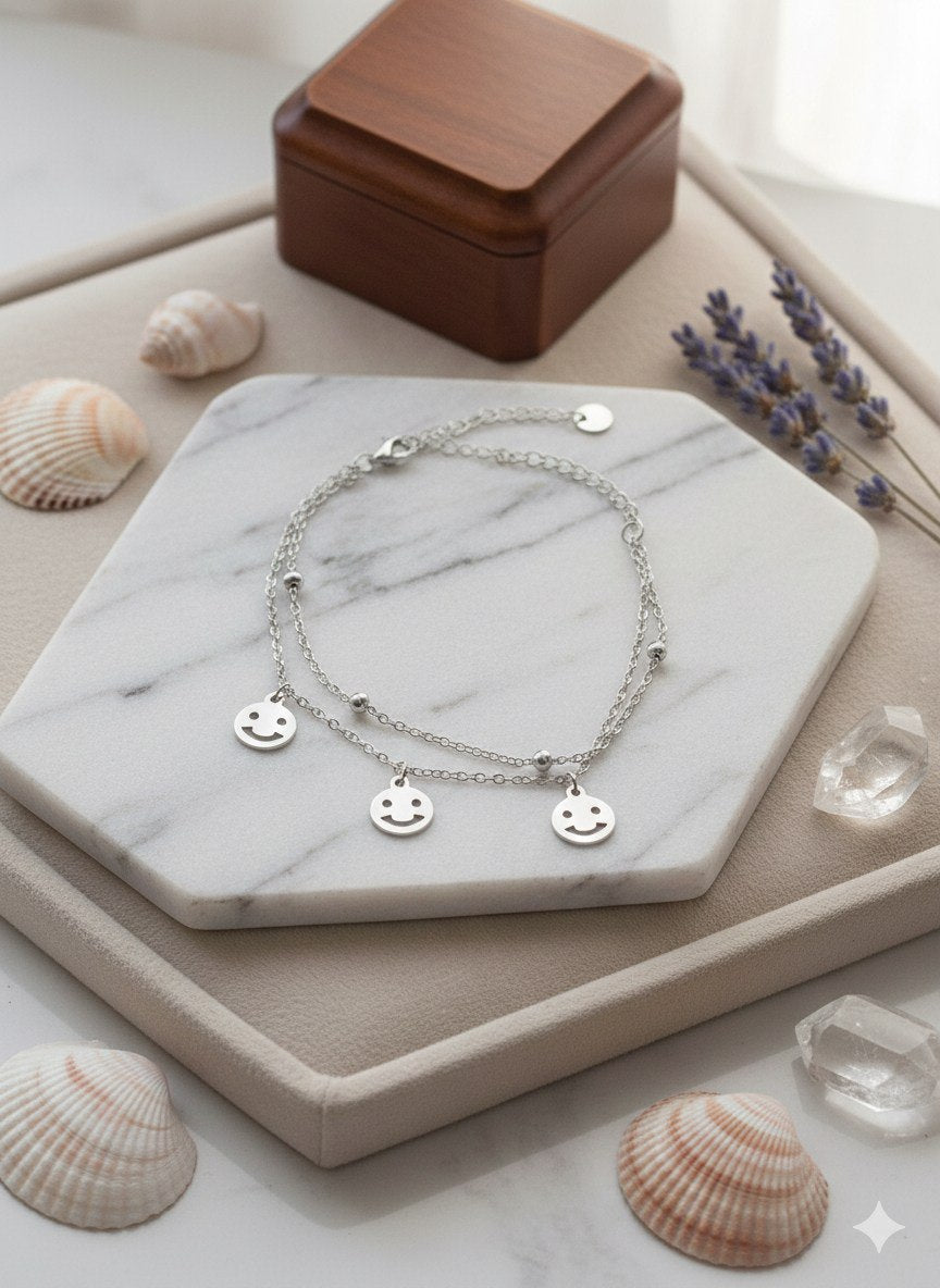 Pure 316 Stainless Steel Bracelet with Zircon Stones S2
