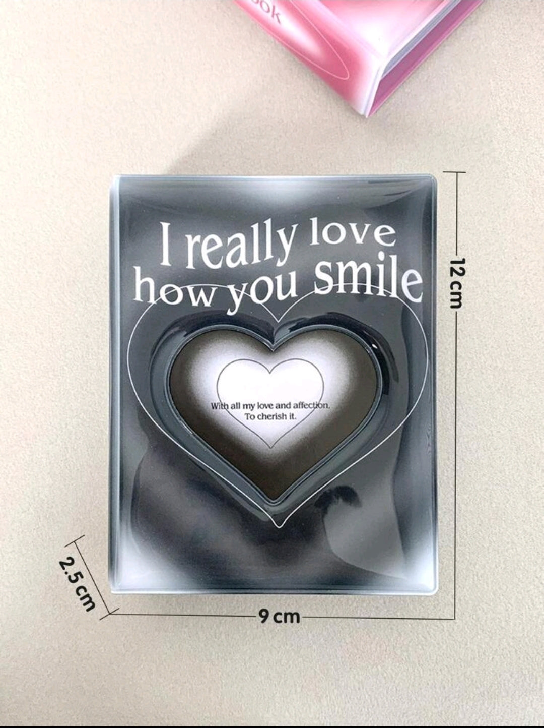 Product Name: Heart-Shaped Single Piece Photo Album