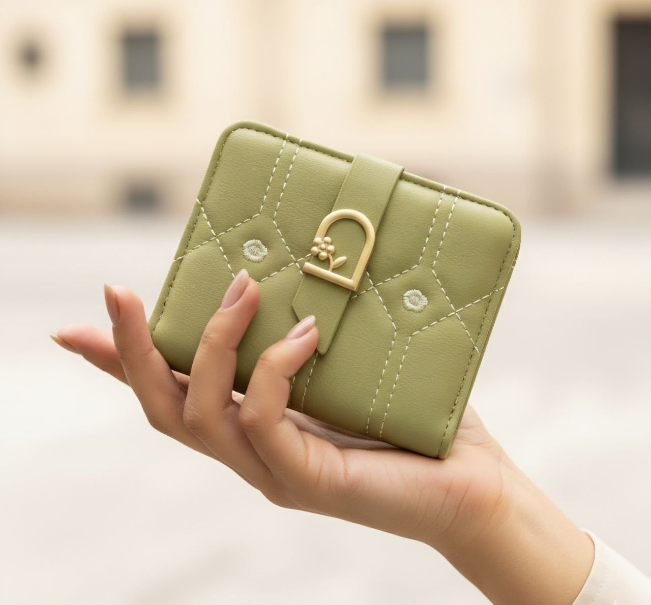 Charming Texture Leather Wallet S1   code:1717