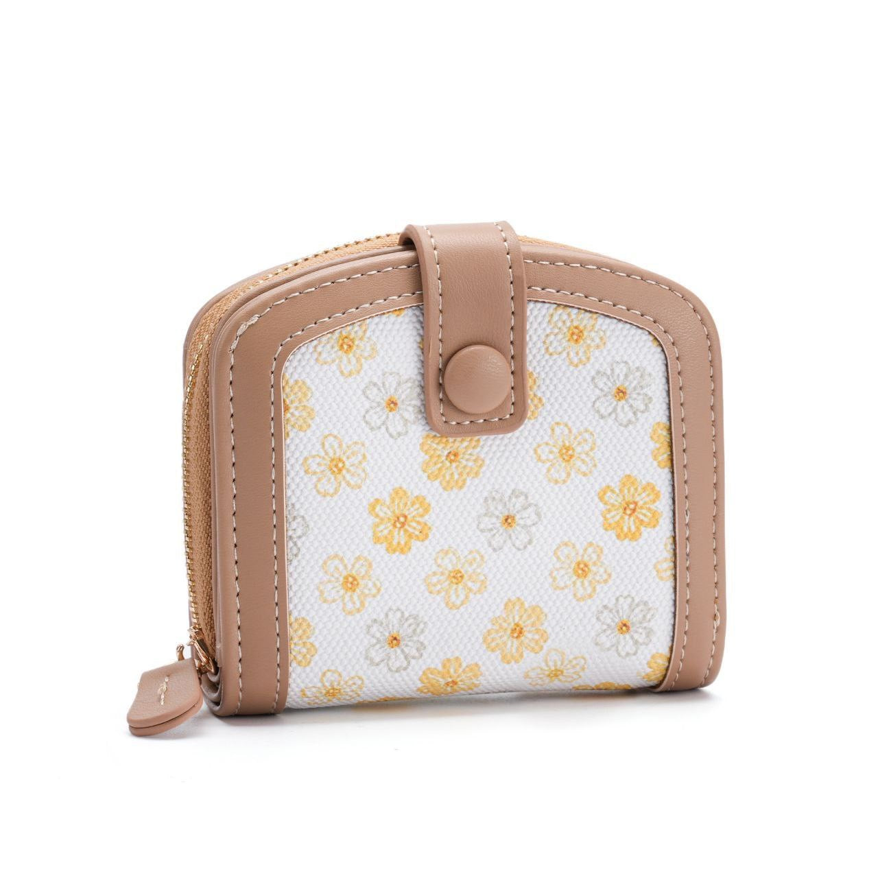 BloomCharm Wallet – Trendy Floral Elegance S1  Code :1-2