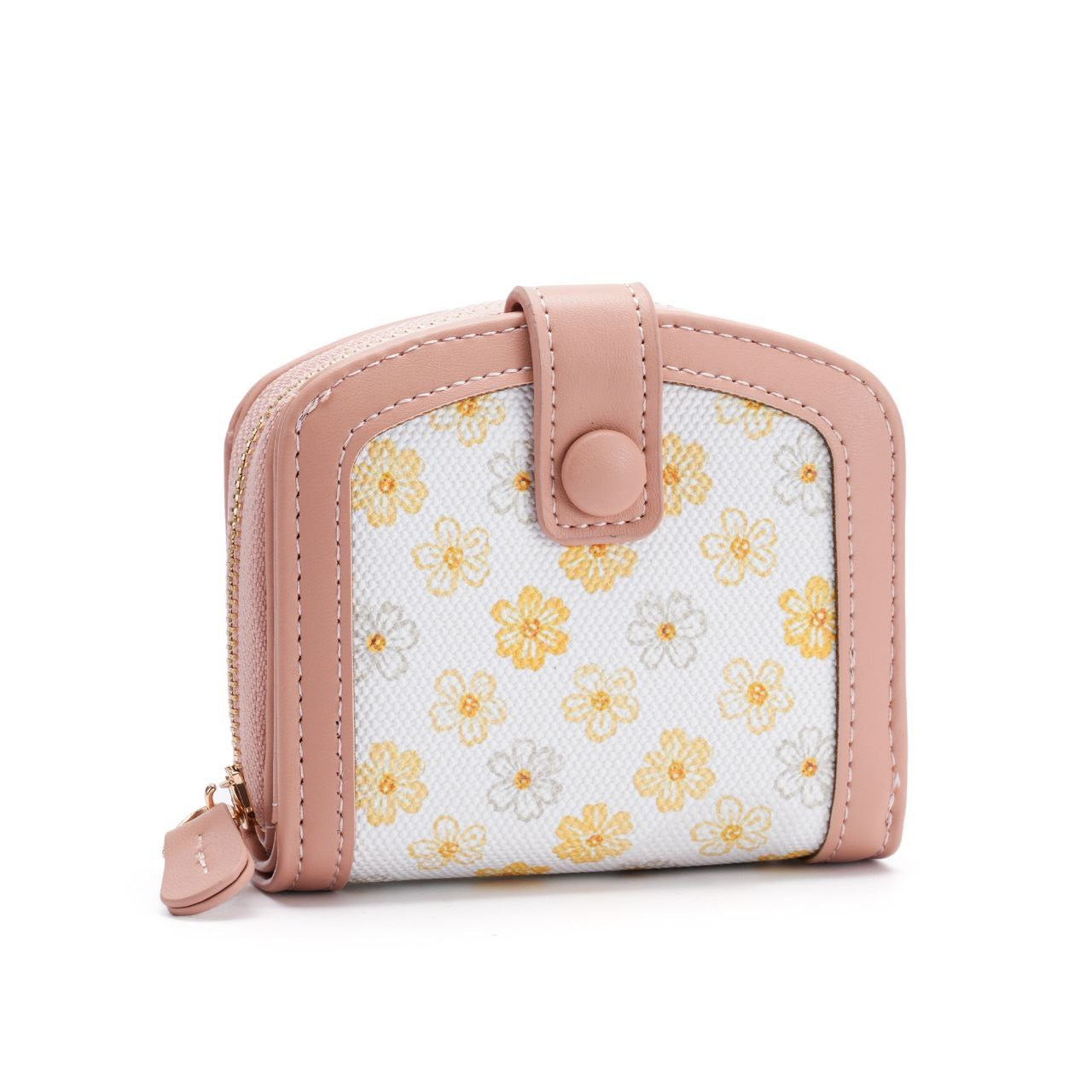 BloomCharm Wallet – Trendy Floral Elegance S1  Code :1-2