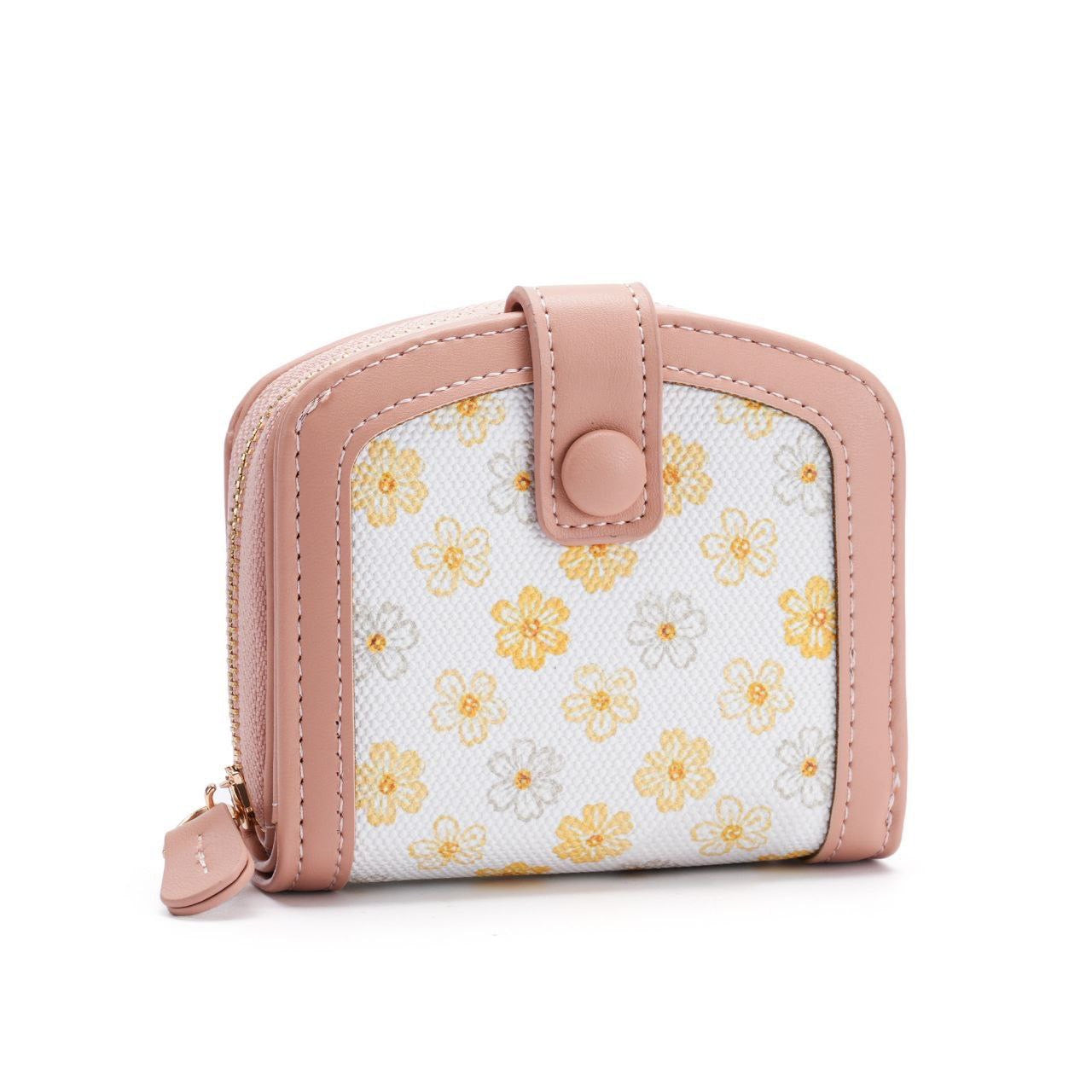 BloomCharm Wallet – Trendy Floral Elegance S1  Code :1-2
