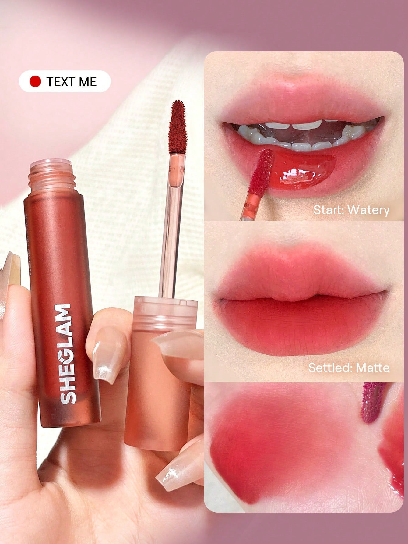 SHEGLAM Soft Haze Lip Blur Waterproof Liquid Lipstick