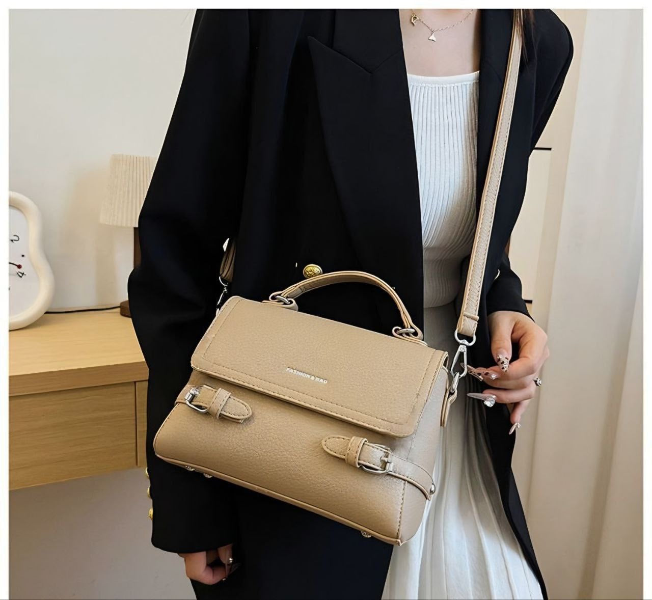 Imported Leather Crossbody Bag – Premium Finish s1 Code: 1624
