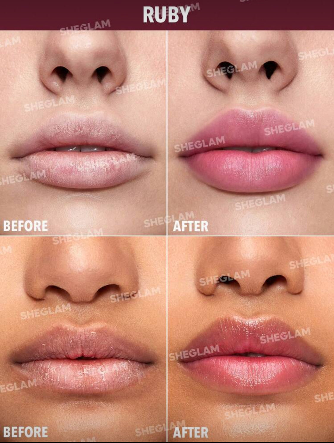 SHEGLAM Melo Jello Nourishing Lip Balm – Vitamin E & Jojoba Oil