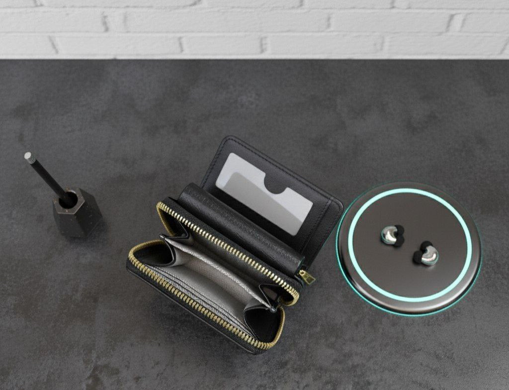 Spacious Zipper Wallet – Premium Leather Interior S1  Code:16-40