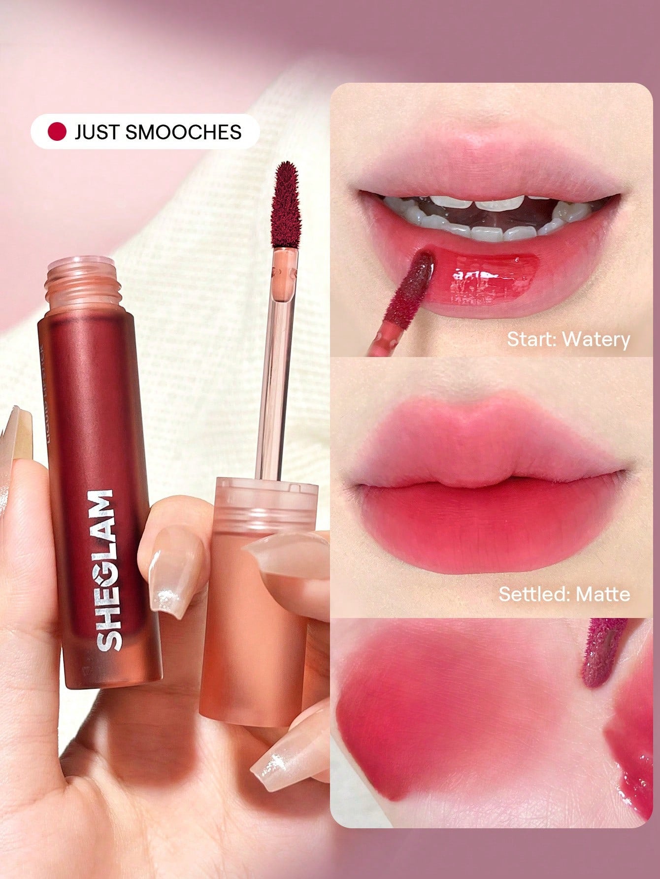 SHEGLAM Soft Haze Lip Blur Waterproof Liquid Lipstick