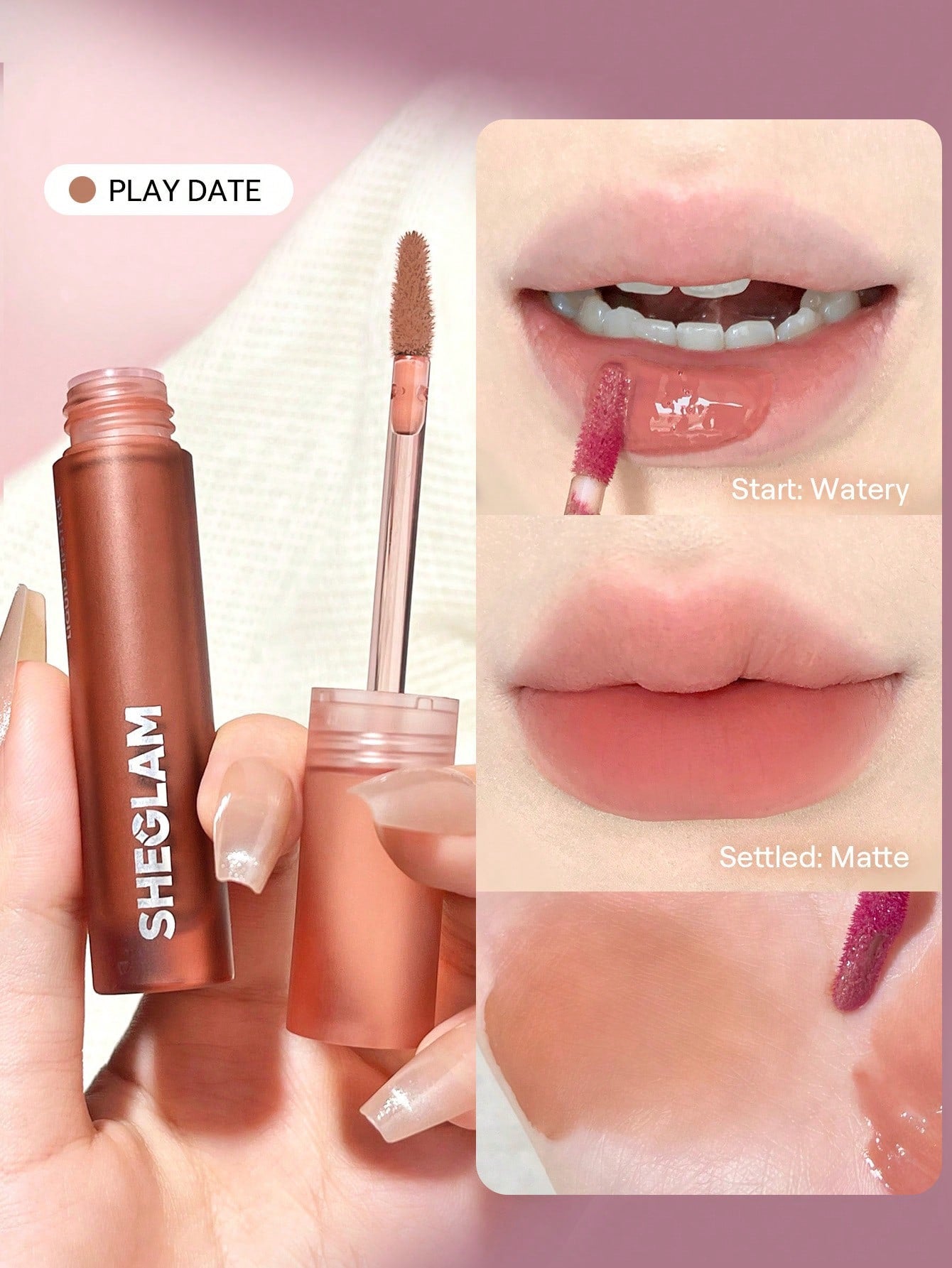 SHEGLAM Soft Haze Lip Blur Waterproof Liquid Lipstick