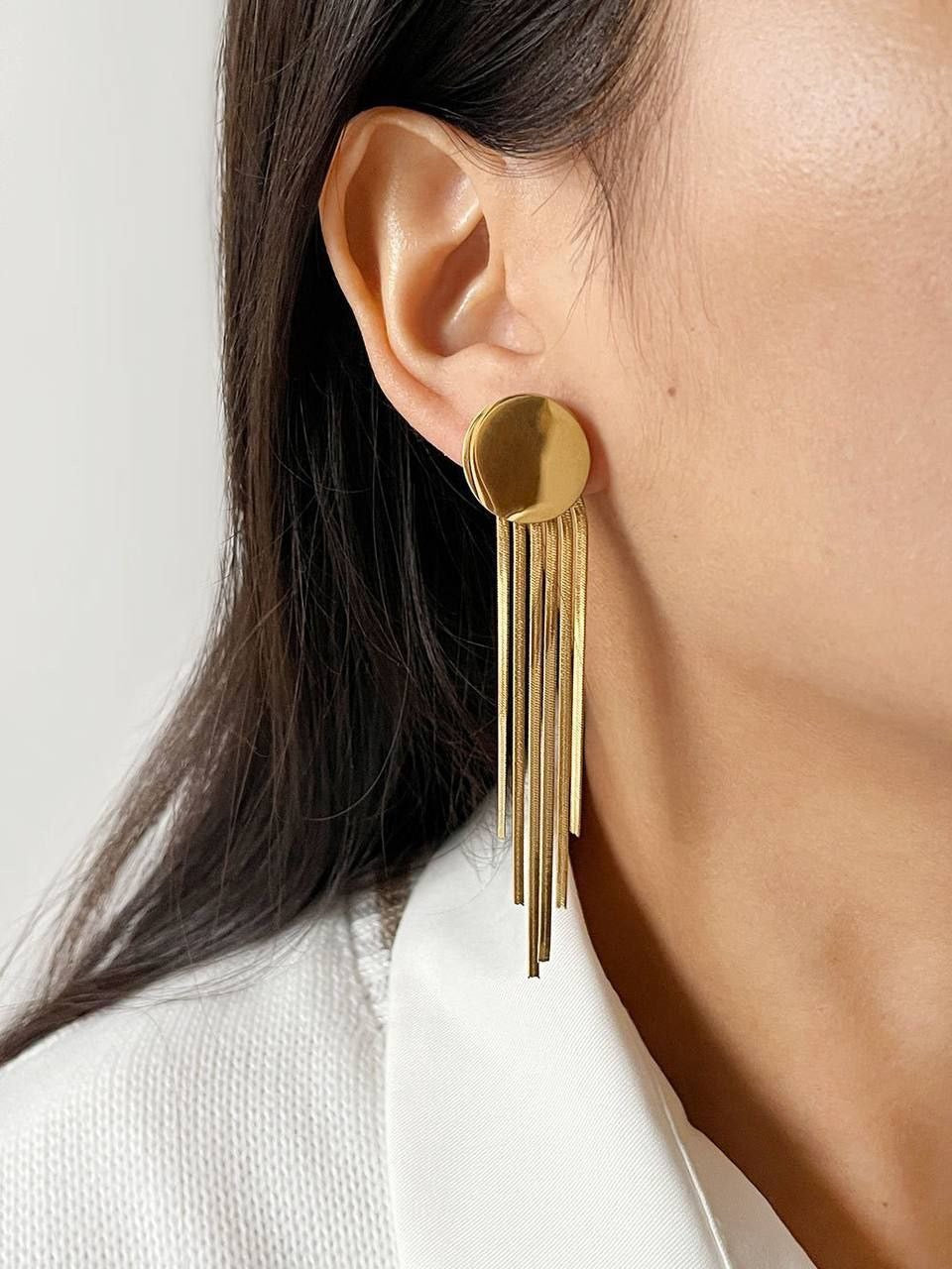 Screw-Back Hoop Earring – Pure 316 Stainless Steel S1