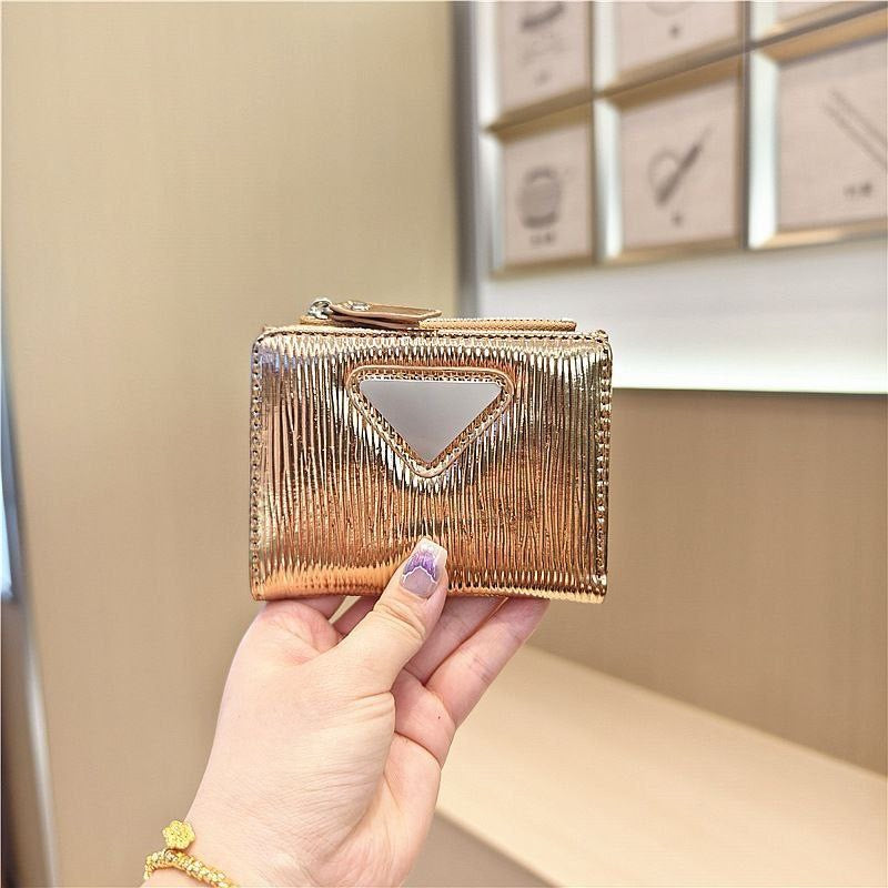 SleekMetal Wallet – Trendy Shiny Shein-Inspired Design S1  Code: 1-3