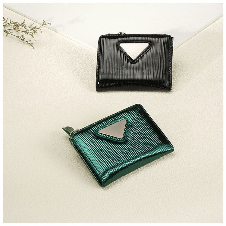SleekMetal Wallet – Trendy Shiny Shein-Inspired Design S1  Code: 1-3