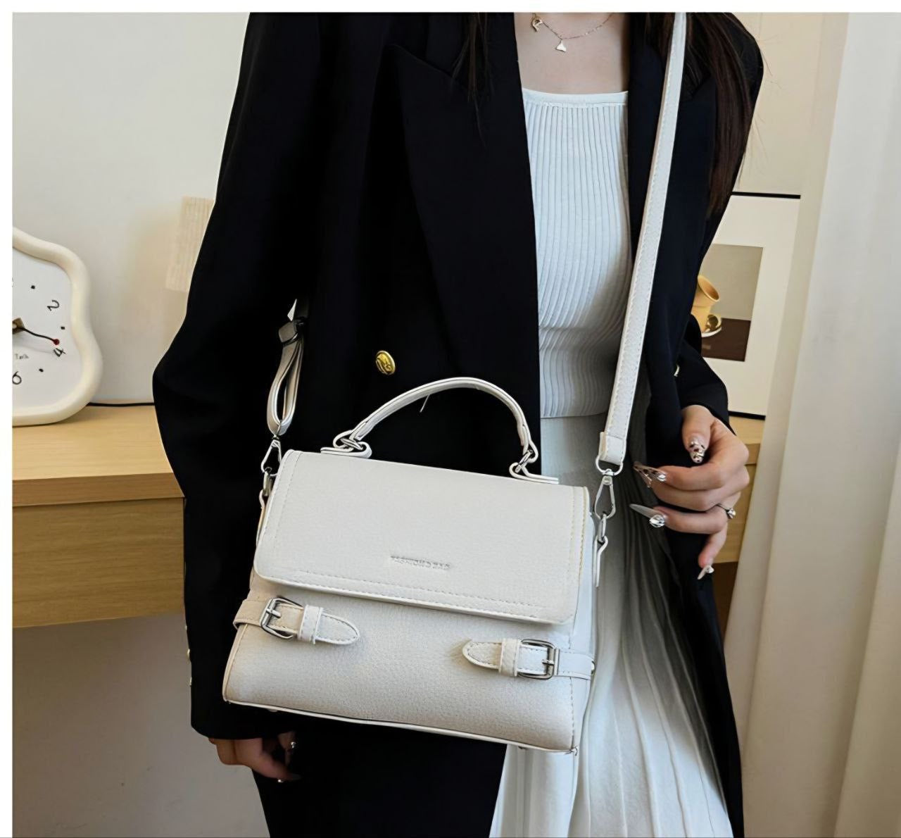 Imported Leather Crossbody Bag – Premium Finish s1 Code: 1624