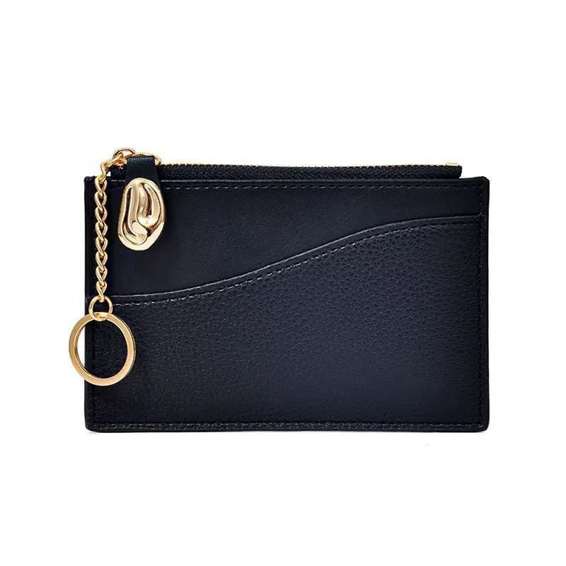 Slim Card Holder with Zipper & Bag Clip S1 code:R135