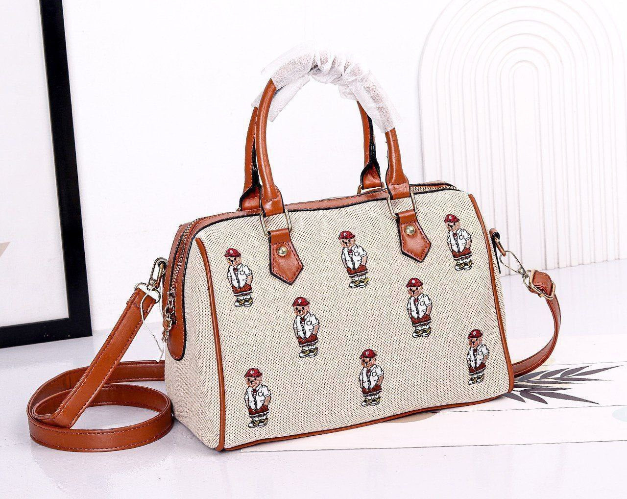 Gobelin Fabric Crossbody Bag – Spacious Design (S1) Code: 1627