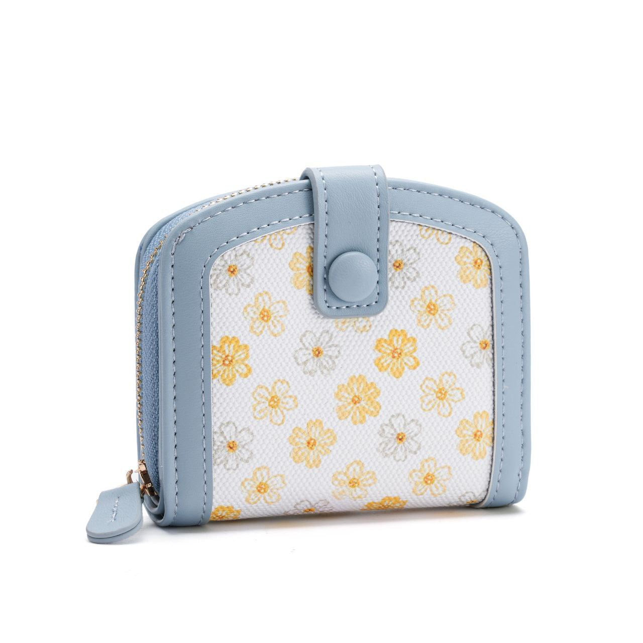 BloomCharm Wallet – Trendy Floral Elegance S1  Code :1-2