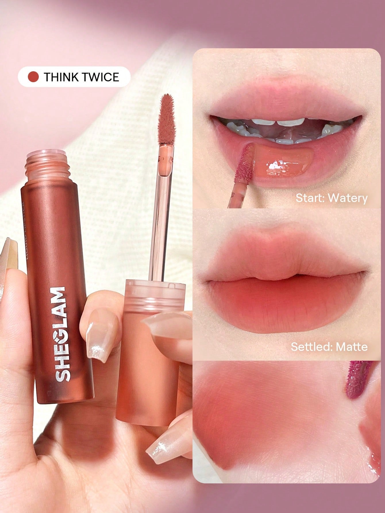 SHEGLAM Soft Haze Lip Blur Waterproof Liquid Lipstick