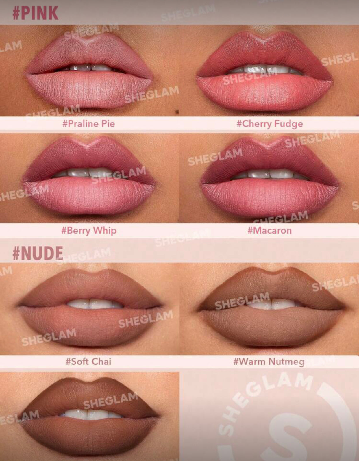 SHEGLAM Glam 101 2-In-1 Matte Dual-Ended Lip Liner & Lipstick