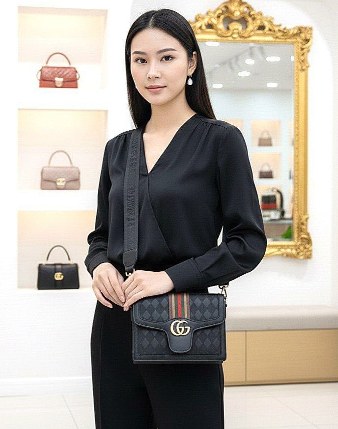 Imported GUCCI Crossbody Bag – Premium Quality (S1) Code: 1512
