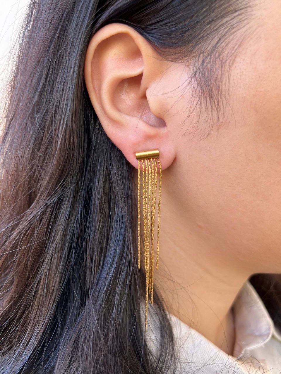 Screw-Back Hoop Earring – Pure 316 Stainless Steel S1