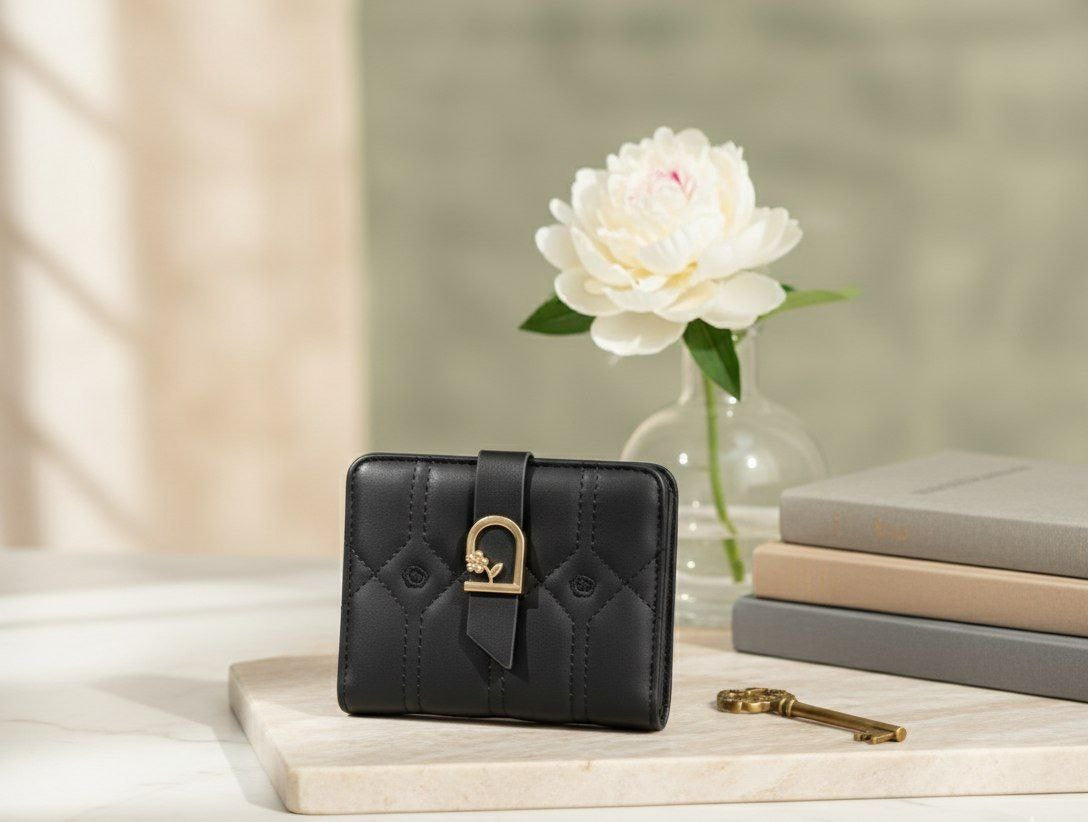 Charming Texture Leather Wallet S1   code:1717